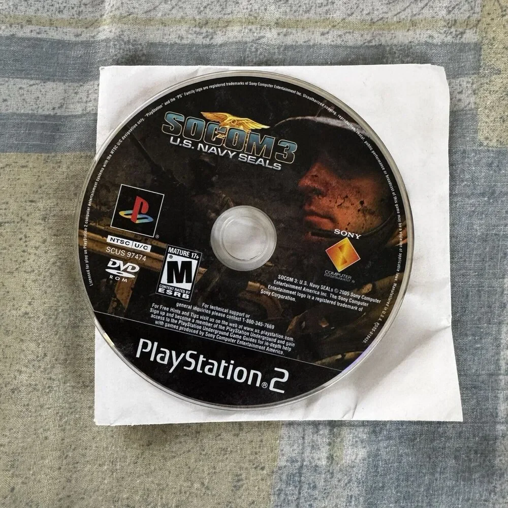 SOCOM 3 US Navy SEALs (Sony PlayStation 2) *DISC ONLY*